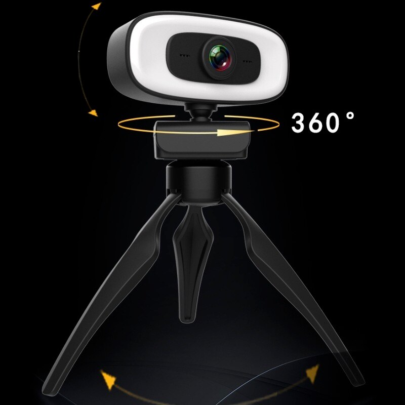 Sailvde Computer Kamera Usb Schönheit 2K Autofokus Live Füllen Licht Netzwerk hoch-Definition-Kamera 1080p Webcam mit Mikrofon