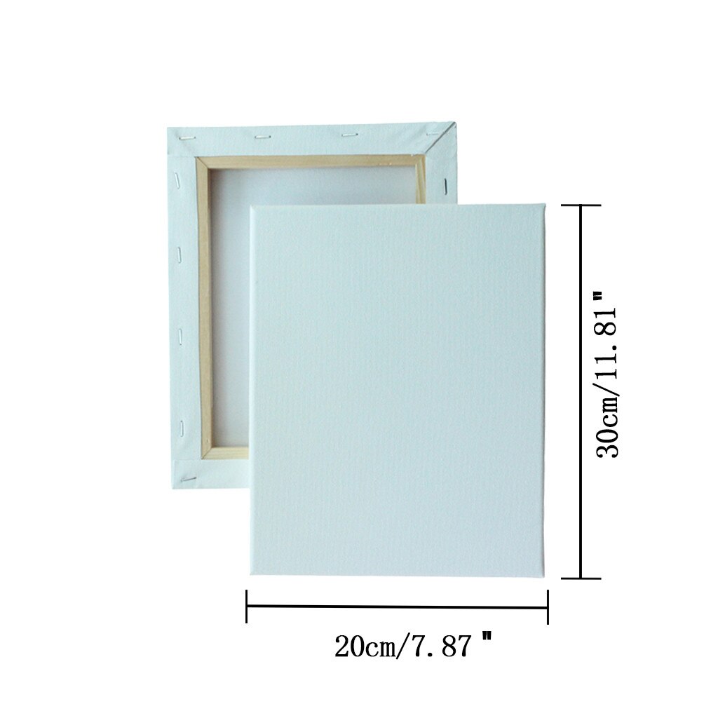 1pc Cotton Wood Frame For Canvas Oil Painting Artist Canvas Framed For Primed Oil Acrylic Paint: 20x30 