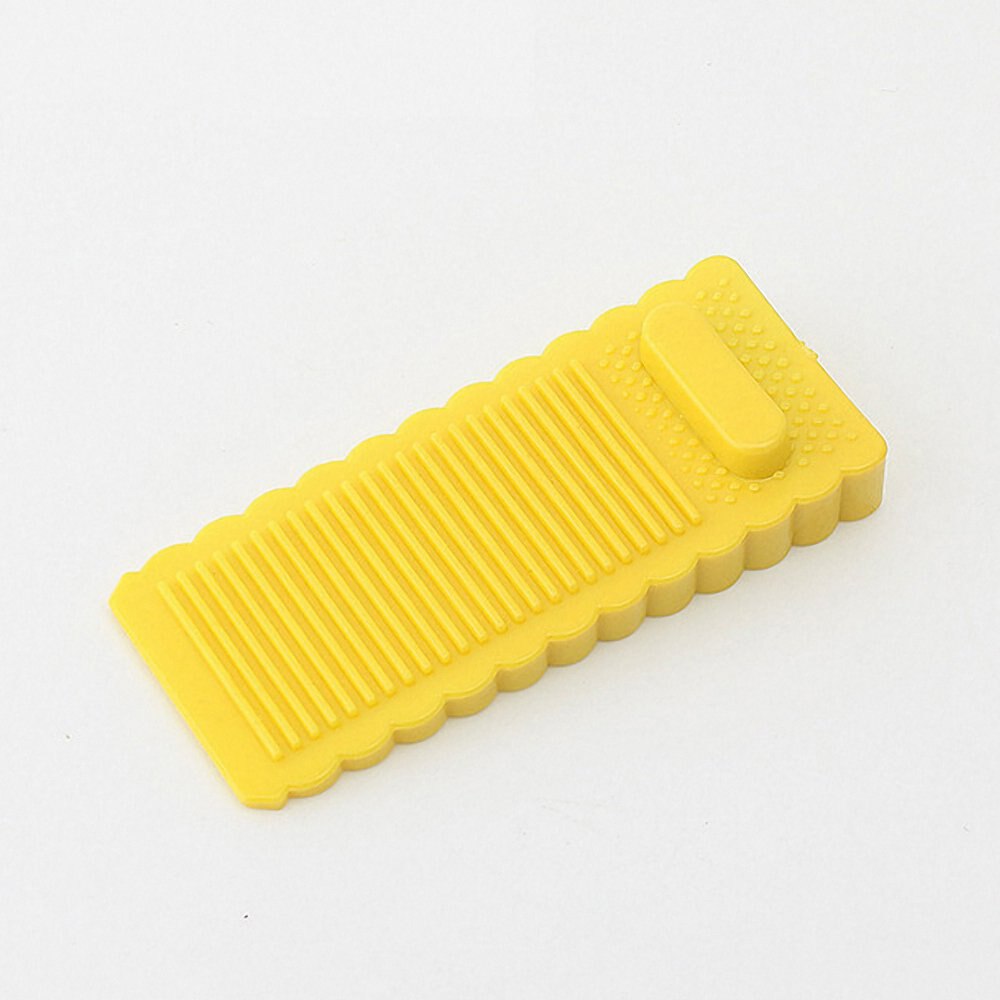Veiligheid Siliconen Deur Stop Stoppers Antislip Blok Wig Deurstoppers Home Office Deur Achter Retainer Anti-Collision Beschermen hardware: Yellow