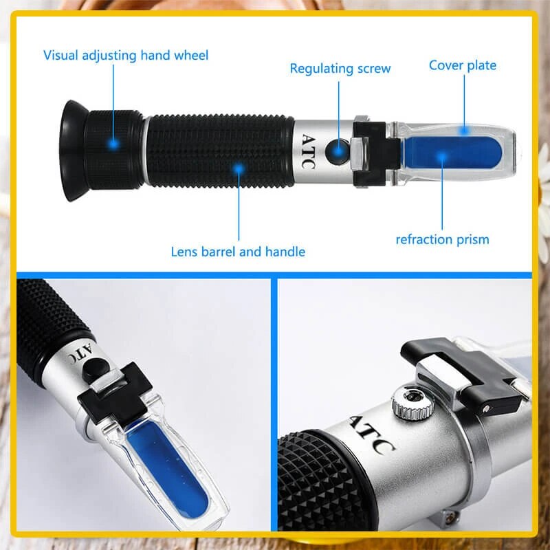 Sugar Solution Refractometer