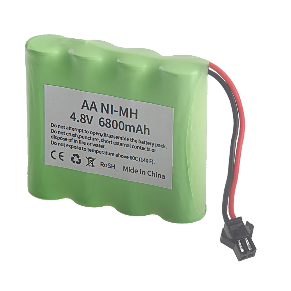 3,6 V/4,8 V/6 V/7,2 V/8,4 V/9,6 V/12 v 3000 mah 5000/ 6800 mAh NI-MH Akku für Rc spielzeug Auto Boot Tanks Züge Roboter Pistole: Schokolade