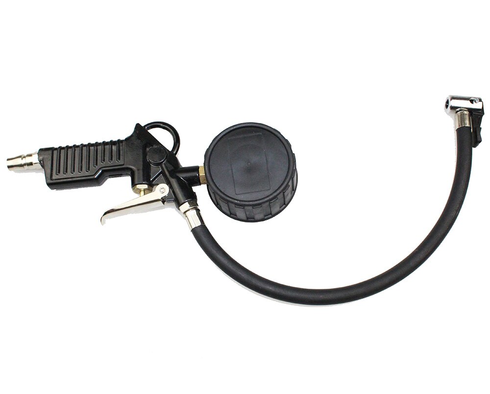 255 PSI Digital Tire Inflator Gauge LCD Backlit Screen With Hose and Quick Connect Coupler For Cars and Motorcycles