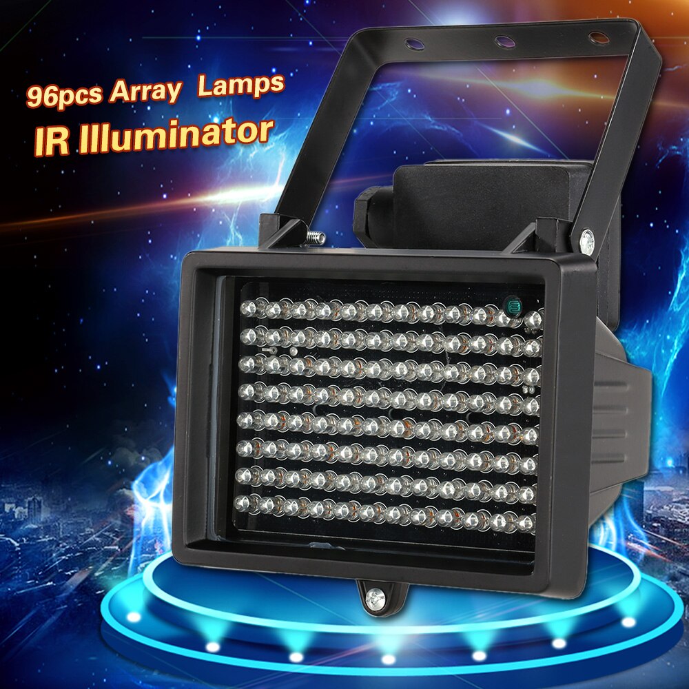 96 LED IR Illuminator Licht CCTV 60m IR Infrarood Nachtzicht Extra Verlichting Voor Surveillance Camera Outdoor Waterdichte