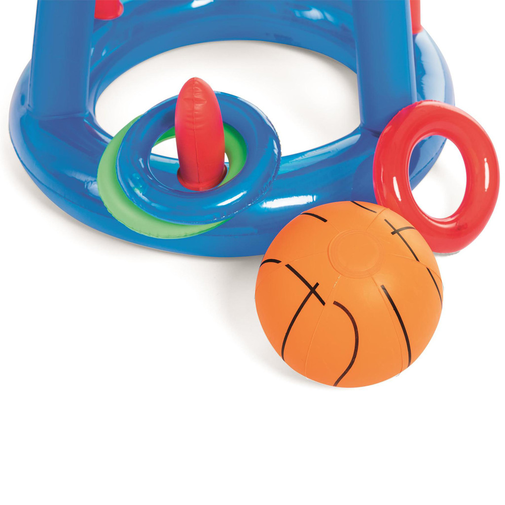 Vatten basketkorg pool flytande uppblåsbar ring leka spel pool leksak vattensport leksak pool flytande leksaker för barn  a5