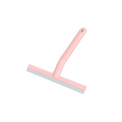 Window Tile Glass Wiper Cleaner Squeegee Shower Mirror Cleaning Holders Cleaning Holder Black Gray Glass Wiper: Pink