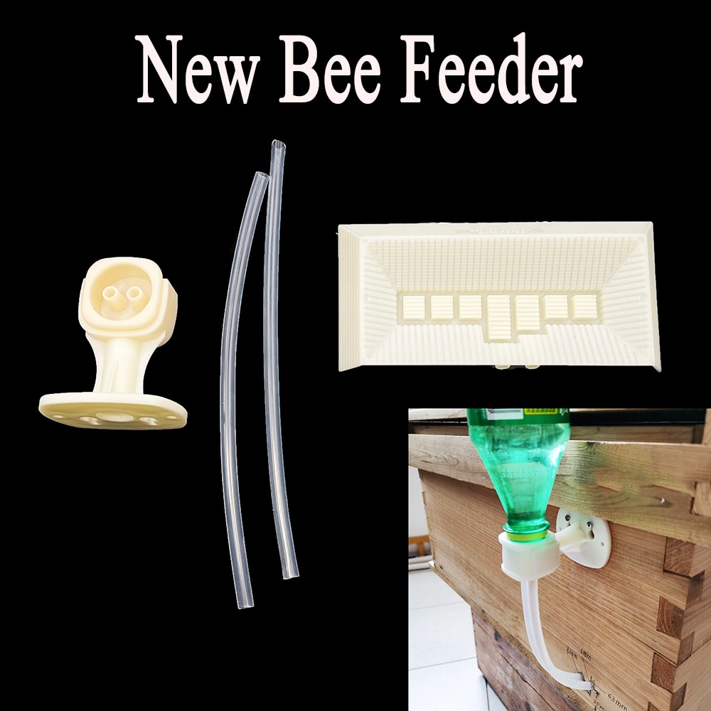 Alimentador de abejas reina, suministros de herramientas de apicultura antirrobo, riego de miel, alimentación sin Desembalaje de colmena,