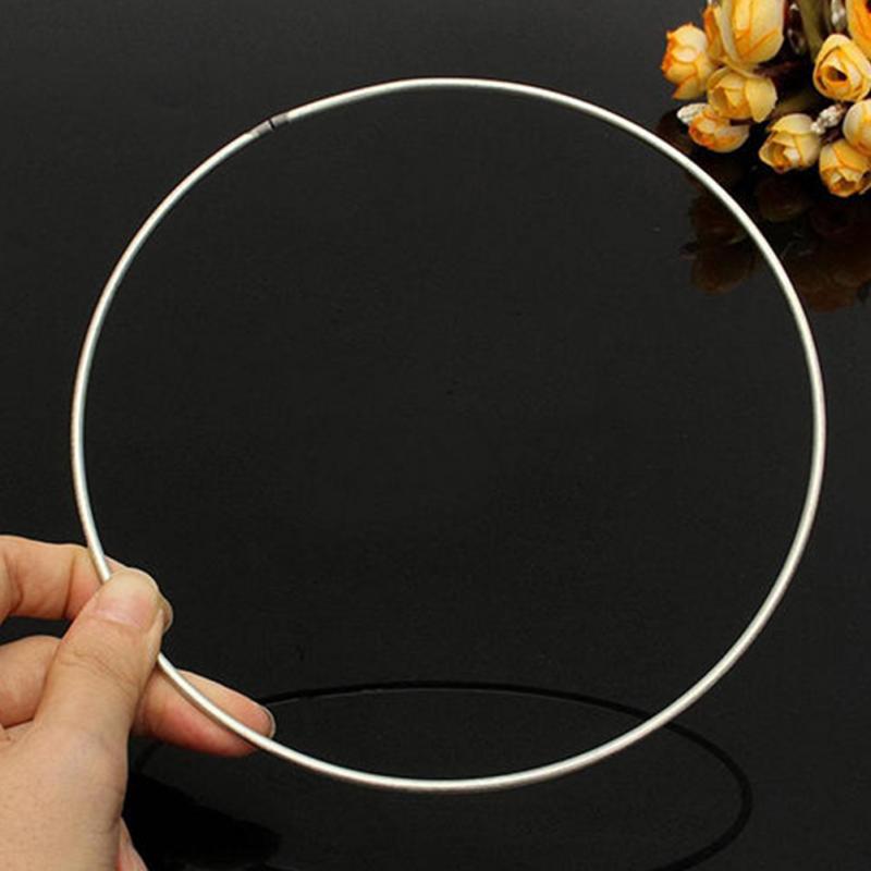 Ronde metalen hoepel met diameter, dromenvangerring, wandhangers, macramé knutselwerkjes, hoepel voor geestenschilden, mandela's, doe-het-zelf decoratie voor thuis, mascotte