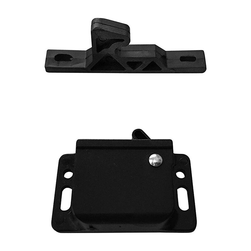 6 Pairs of Caravan Drawer Lock 5-Pound Cabinet Door Lock Push Lock Push Latch Grab for RV Trailer Caravan Cargo Trailer