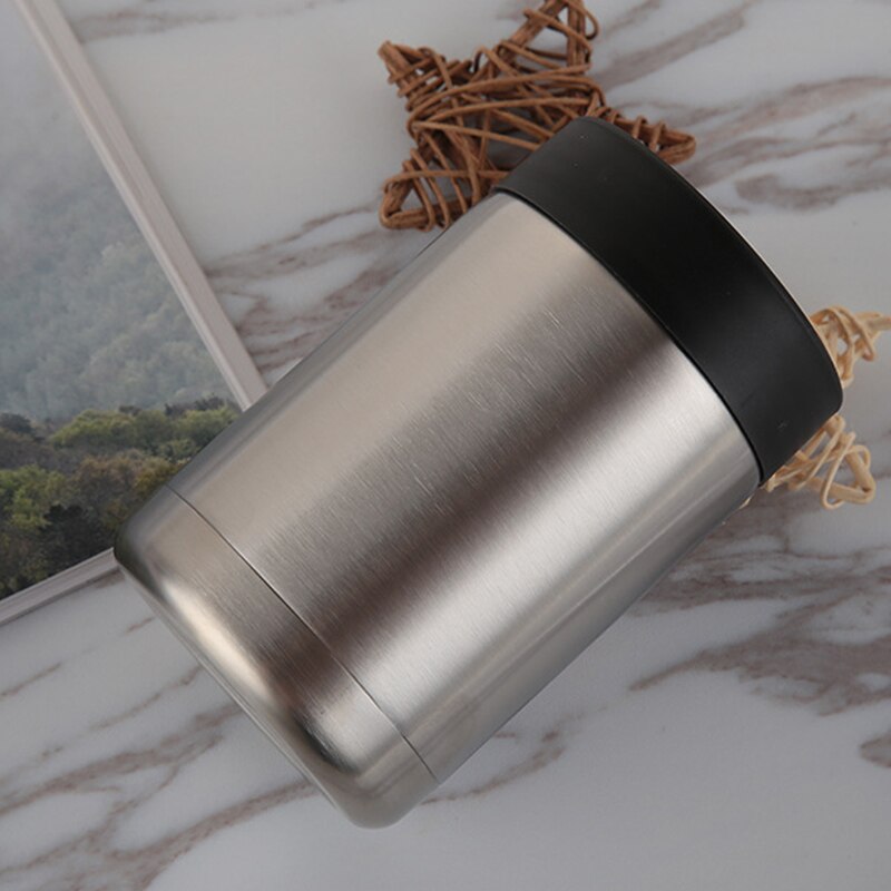 12 OZ Rvs Bier Fles Koud Keeper Kan/Fles Houder Dubbele Wand Vacuüm Geïsoleerde Bierfles Koeler Bar accessoires