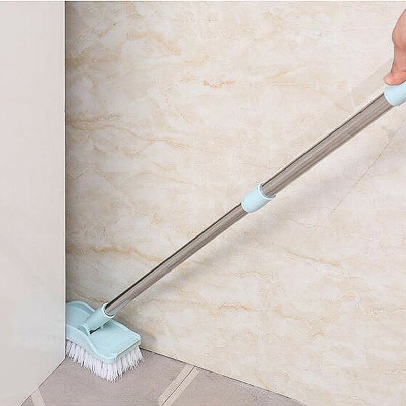 Nyjusterbar badeværelsesvæg gulve rengøring skrubbe langt håndtag børste teleskopisk til badekar fliser