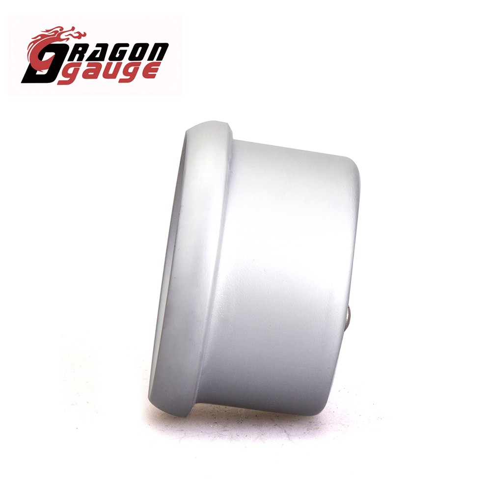 DRAGON GAUGE 60mm Boost Gauge Vacuum Gauge PSI/BAR/In.Hg Digital Pointer Dual Display With Boost Sensor and Gauge Rack