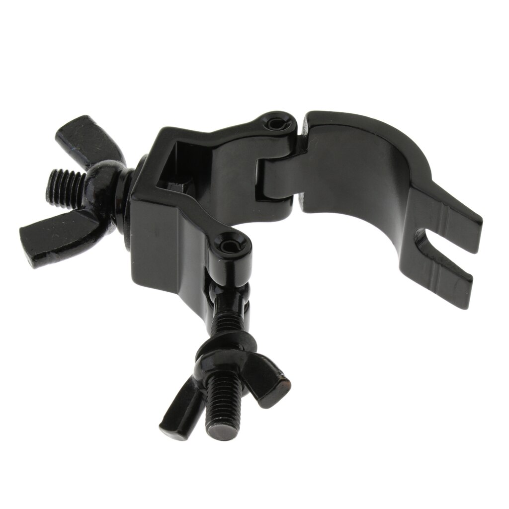 Practical Black Stage Truss Light Clamp Hook 75kg/165.34 Lb Capacity
