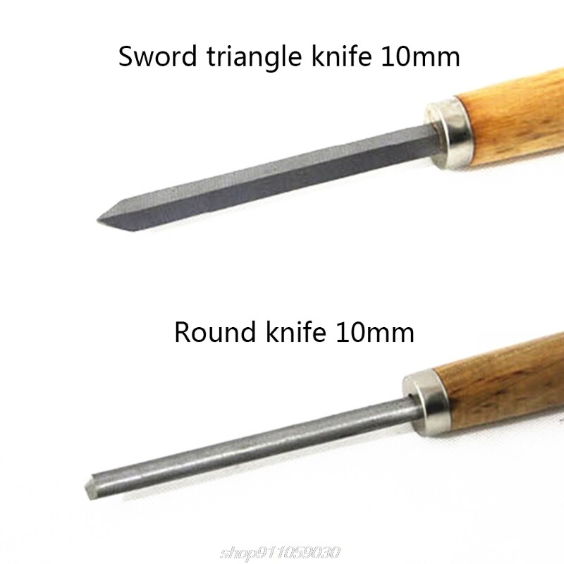 8 sztuk nóż robić rzeźbienia w drewnie tokarka dłuta toczenie narzędzia robić obróbki drewna wyżłobienie skos rozstanie włócznia A10 21 Dropship