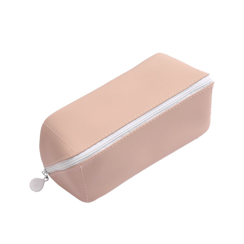 Large Capacity Pencil Case Simple Japanese Pencil Cases Pure Color Estuche Escolar Creativity Estuche Lapices Piornik Szkolny