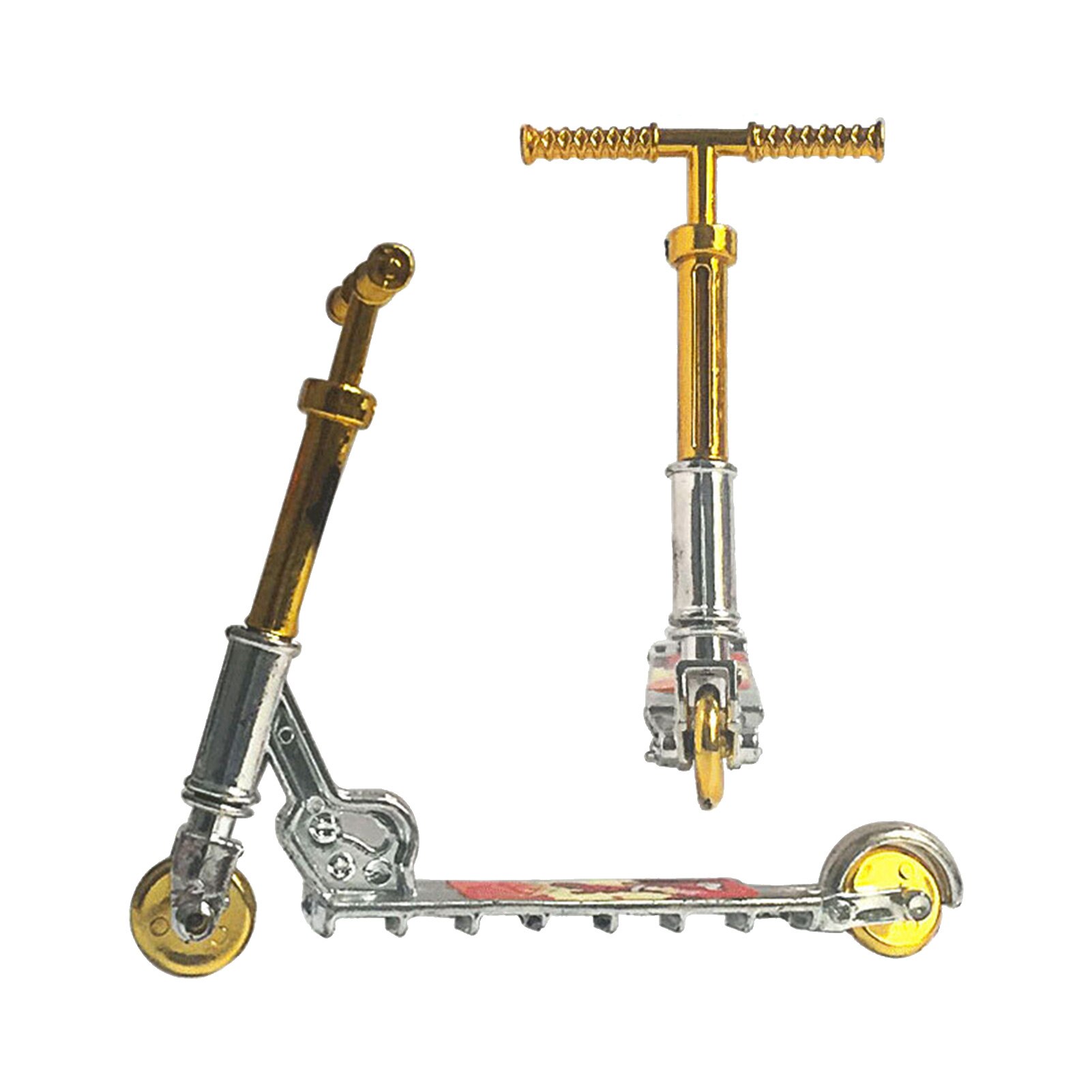 mini zabawka na palec mini hulajnoga klawiatura klawiatura ruch impreza gra z palcami naprężenie Reliever dekompresja zabawka dla dzieci dorośli: srebro