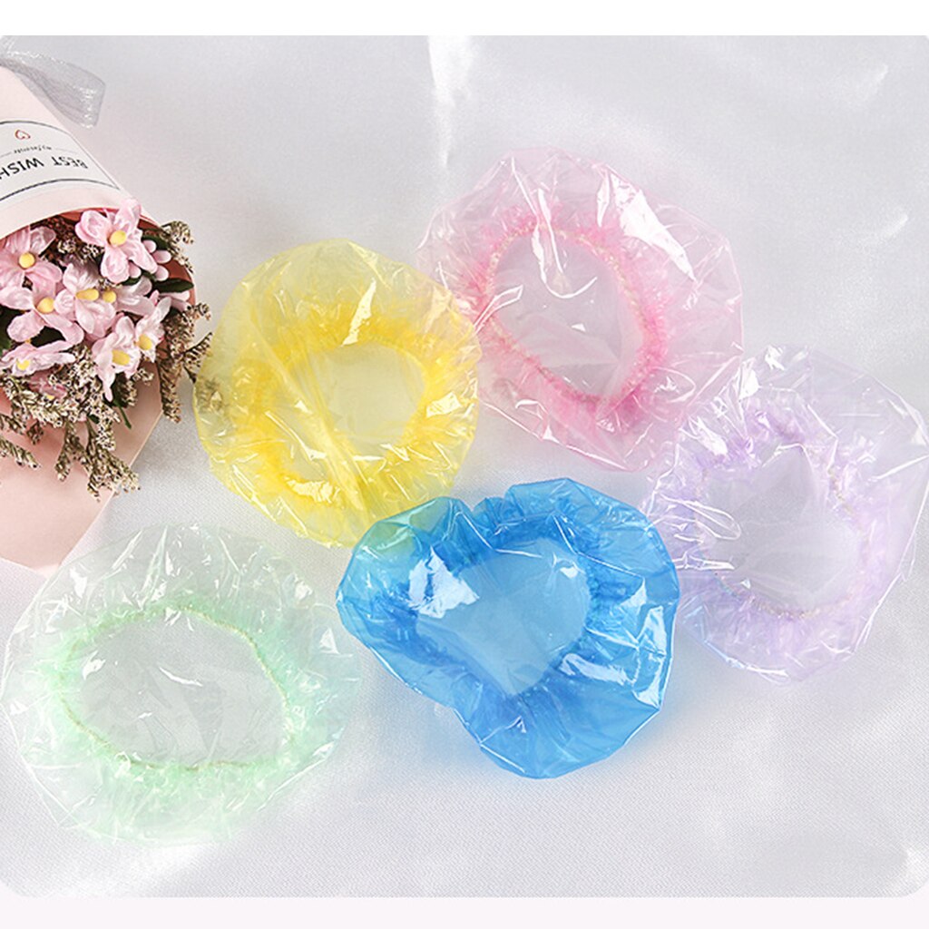 100Pc Disposable Ear Covers Waterproof Ear Protection Earmuff for Hair Salon Spa