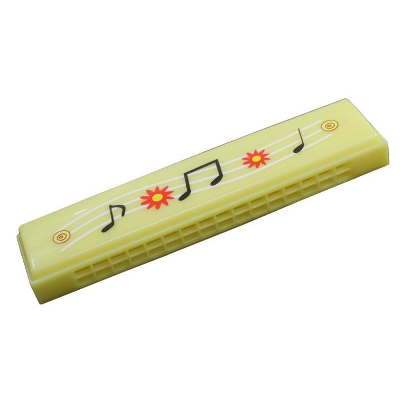 Dibujos Animados 16 agujeros Luminous Harmonica niños boca órgano con caja para chico: 5