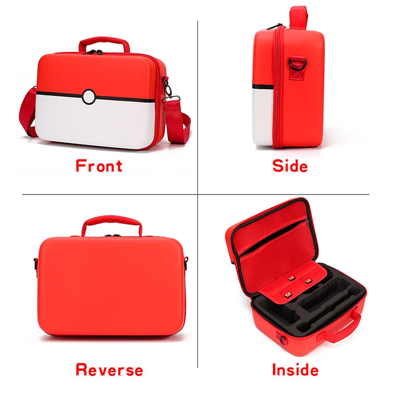 Hand Bag for Nintend Switch Travel Carrying Box Protective Case for Nintendo Switch NS Console Pokeball Game Accessories Storage