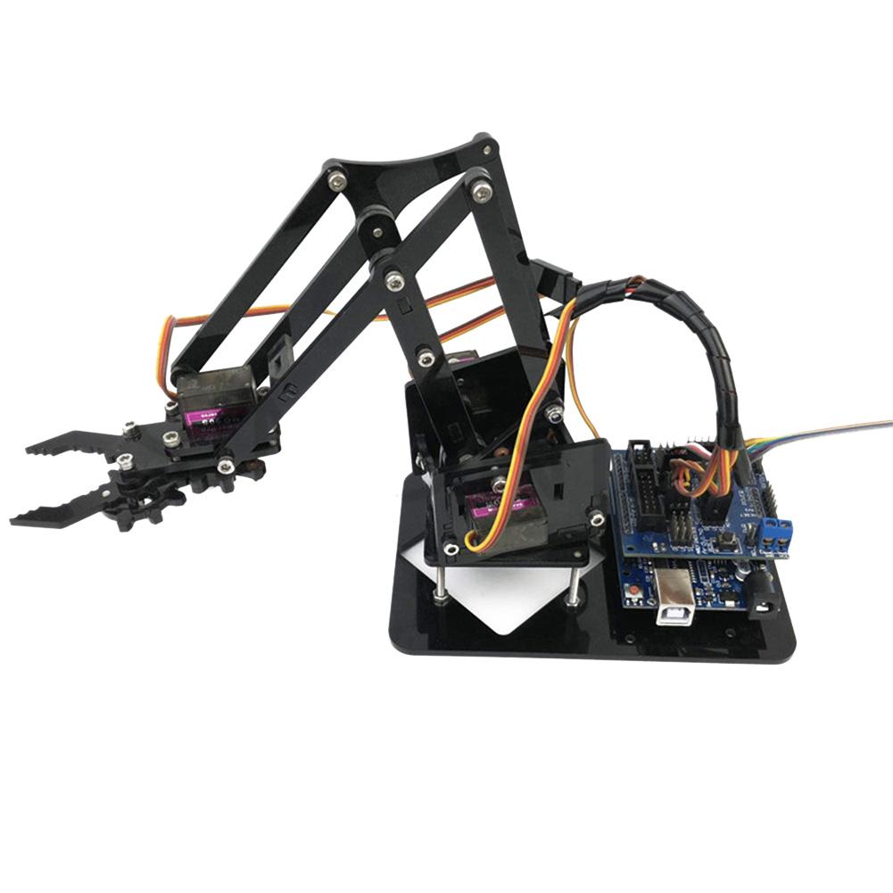 4DOF Robotic Arm Remote Control Game Console mg90s Servo SNAM2000 Tool