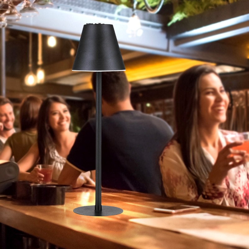 Nordisk jern skrivebordslampe ledet ta på dimming metall øyebeskyttelse bordlampe Kunst atmospher bar restaurant hotell soverom lys