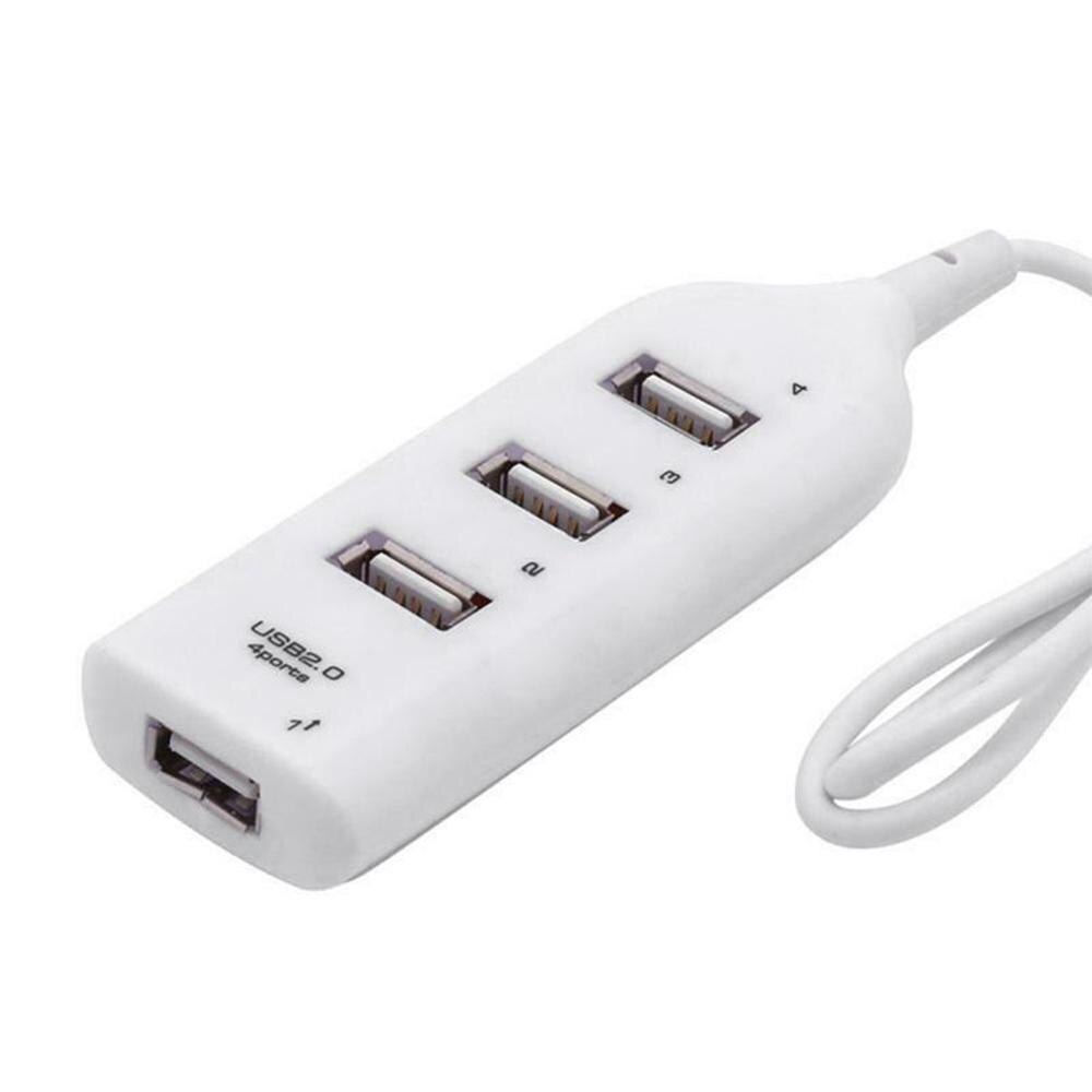 Plug-in usb 2.0 multi hub adapter splitter ekspansion desktop pc bærbar