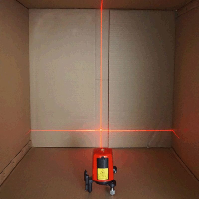 A8826D Self-leveling Portable Mini Cross Red Light Pitcher Levels Meter Device