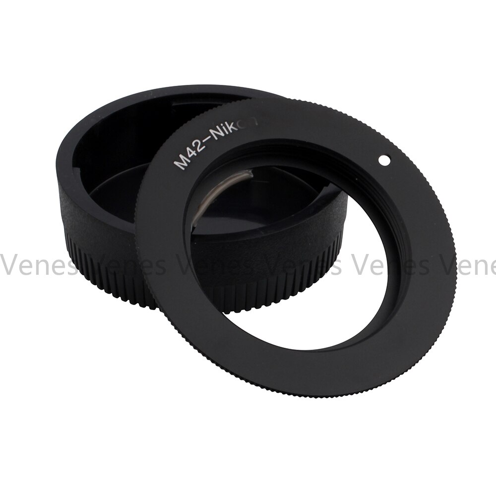 Adaptateur de confirmation VENES Af pour m42-for nikon, adaptateur d'accusé de réception pour objectif m42-pour nikon, adaptateur d'objectif avec puce