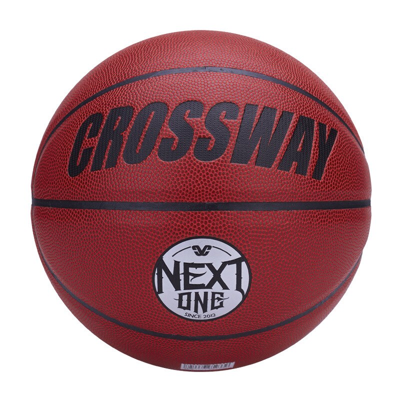 Pelota de baloncesto de PU Crossway, estándar oficial, 7 #, baloncesto Street Freestyle, Basket Ball de entrenamiento con Pin de bolsa de red: red