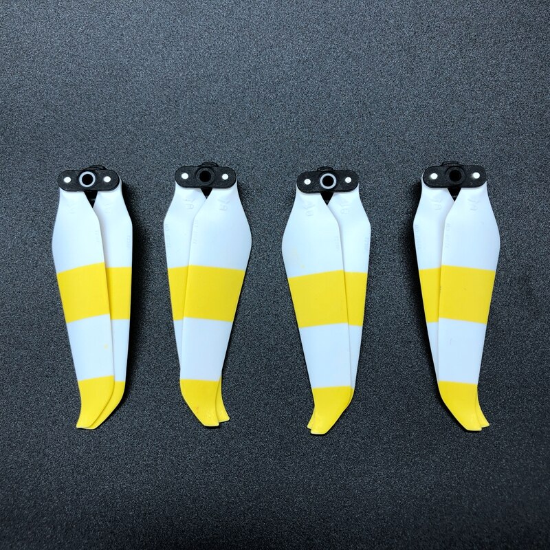 7238F Colorful CW CCW Replacement Propellers Low Noise Props Quick Release Blades Wing for DJI Mavic Air 2 Drone Accessories Kit: 4pcs yellow