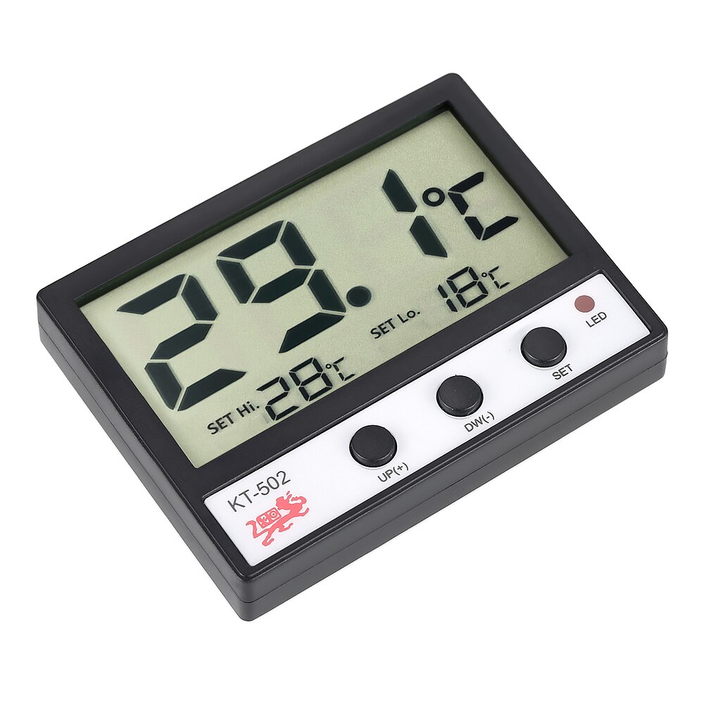 LCD Digital Fish Tank Aquarium Thermometer Submersible Aquarium Water Temperature Meter Temperature Control