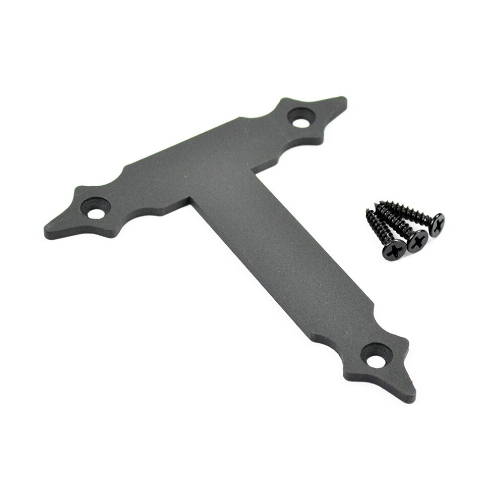 DIYHD sliding barn door decorative hinge hardware barn door slab T False hinge,118X110mm