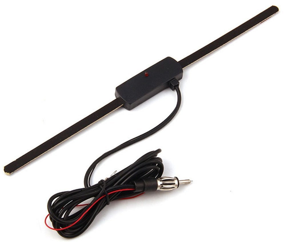 1pc 12V Hidden Amplified Antenna Truck Motorcycle Boat Golf Cart Campers AM FM Radio Stereo Car Accessories