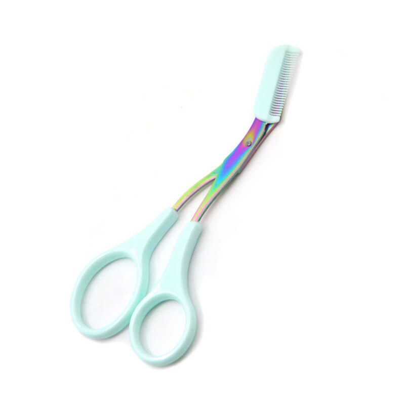 Wenkbraw – ciseaux colorés en acier inoxydable pour tondeuse à sourcils, outil de beauté pour les yeux, 1 pièce: B5