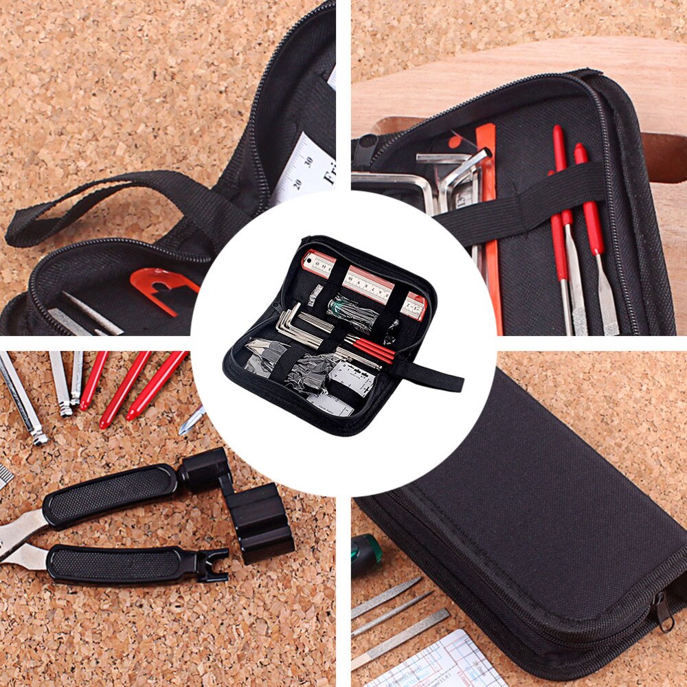 Complete Guitar Repairing Maintenance Tool Kit Guitar Setup Kit Repair Tools