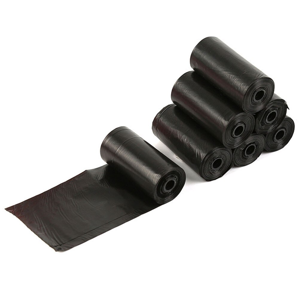Waste Bags Dog Poop Bag 15 Bags/Roll Biodegradable Large Dog Poop Dispenser Outdoor Home Clean Refill Garbage Bag 10-50 Rolls