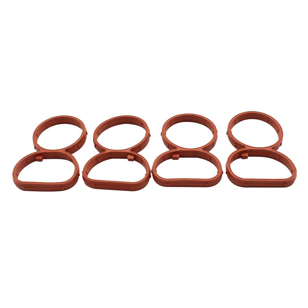 Intake Manifold Gasket Set 4pcs Intake Manifold Sealing Rings for BMW N47