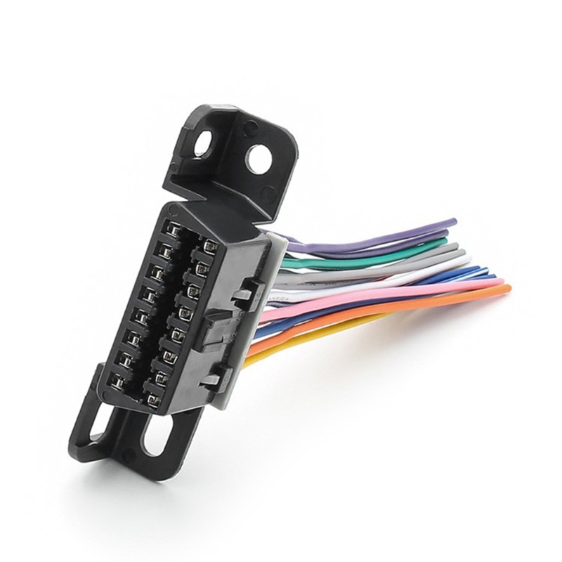Diagnose- 6- pin-auf-obd 2 16 pin-adapterkabel, motorrad-fehlererkennungsstecker, passend für kawasaki 6p: Weiblicher anschluss