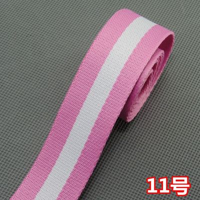 Sangle de 32mm largeurs pour sacs, bagages, vêtements, ceinture, ruban épais, sangles colorées, 5 mètres/lot , 19 couleurs: 11
