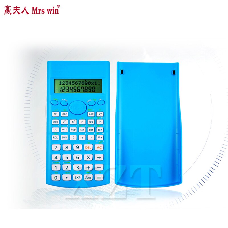 Scientific Colorful Calculator Solar Power Electronics Textbooks Stationery Office Material School Supply