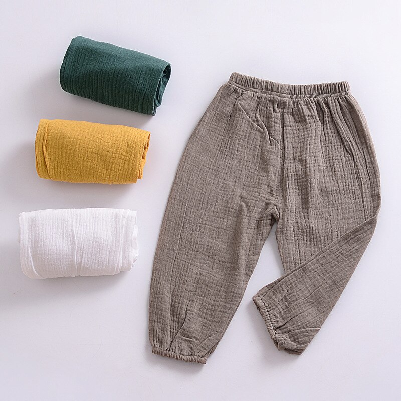 Autumn Spring 9M-3T Baby Boy Girl Harem Pants Child Trousers Slacks Bottom cotton Boys Girls Pants knitted Clothes
