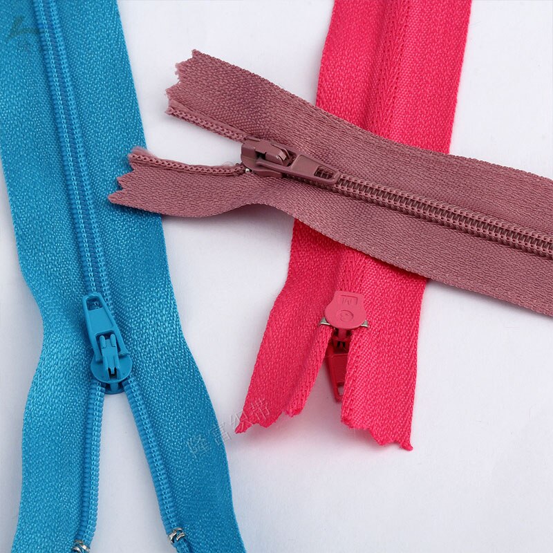 Diy Accessoires Nylon Coil Ritsen Tailor Kledingstuk Zwart Wit Gemengde 10 Stuks 20 Cm Lengte Naaien Handwerk
