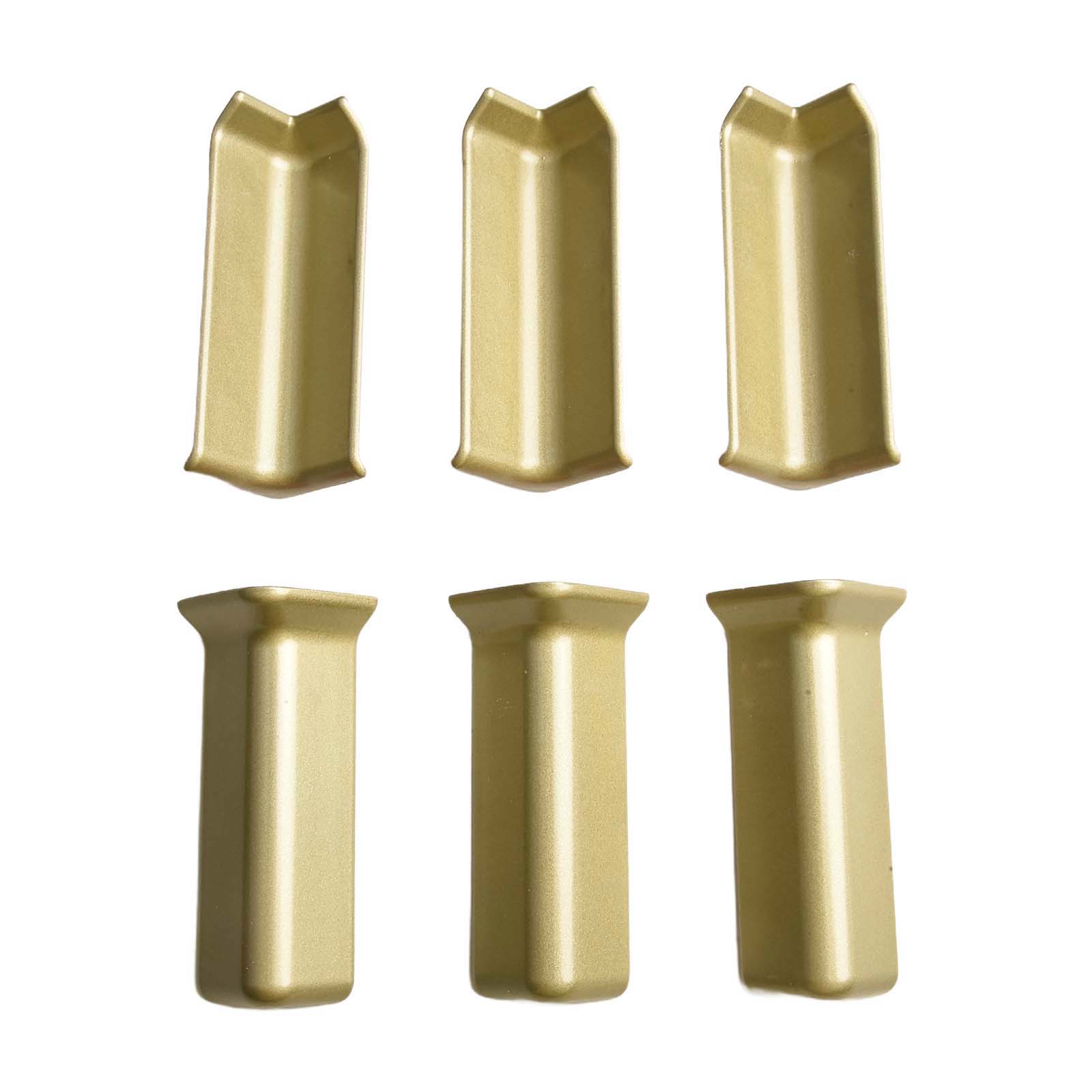 Plint hoekblokken voor 10 cm hoogte plint muurbasis hoekbekleding afdichtingsstrips accessoires: Licht Groen