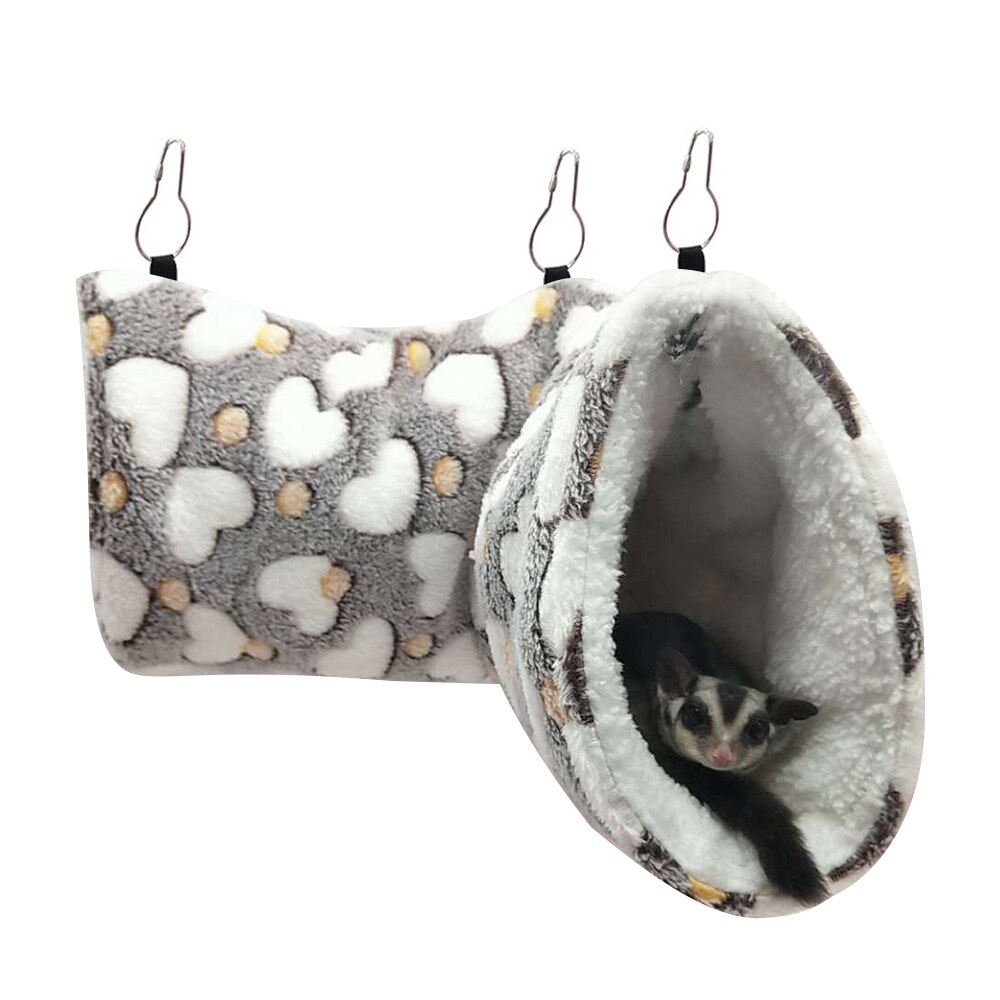 Hamster Opknoping Tunnel Speelgoed Huisdier Hamster Opknoping Hangmat Huisdier Bed Kooi Klein Dier Speelgoed Kleine Huisdier Warm Hangmat: 5