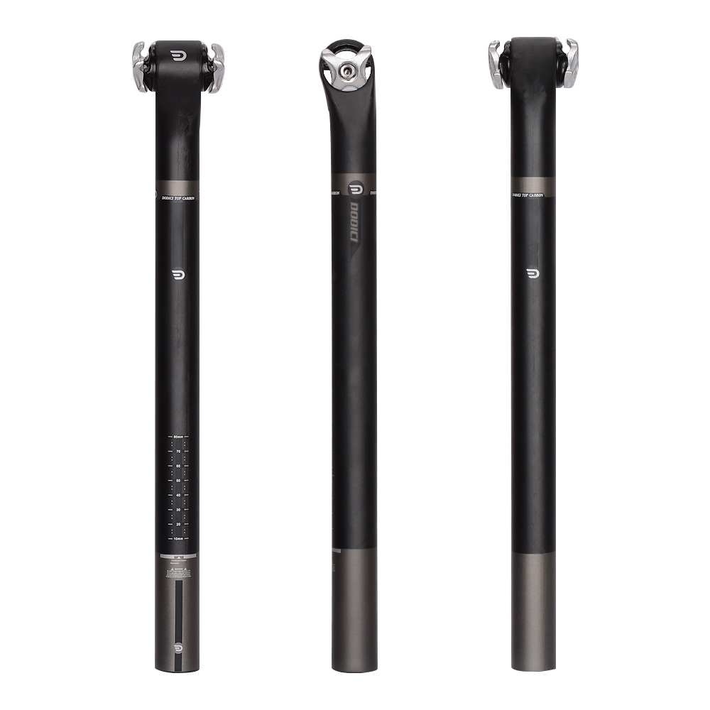 DODICI 27.2/30.8/31,6 Kohlenstoff Faser Fahrrad Sattelstütze MTB Rennrad Sitz Rohr Kohlenstoff Sitz Post 5 grad 20 grad 400mm Teile