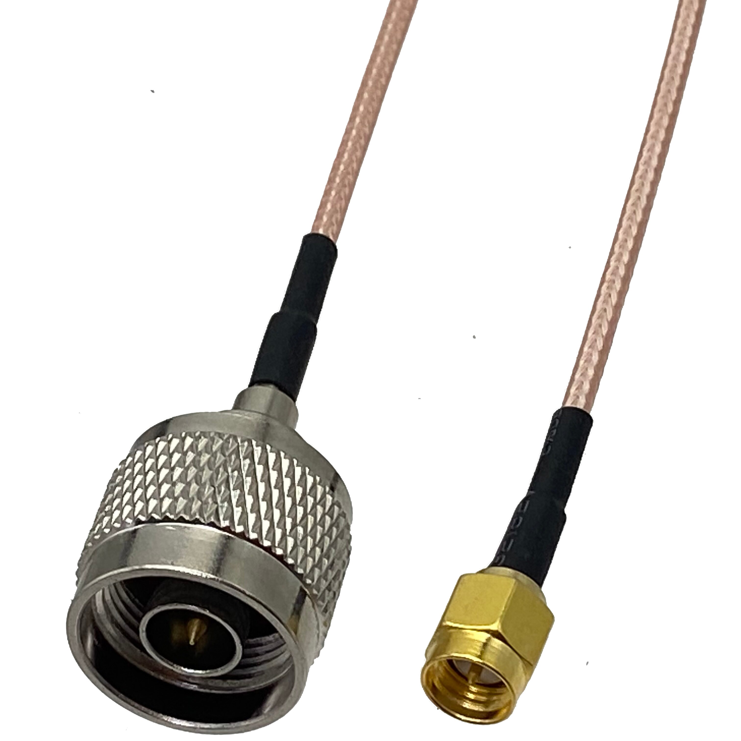 RG316 Cable SMA Male Plug to N Male Plug Connector Crimp RF Coaxial Pigtail Jumper Adapter Wire Terminal 4inch~10FT