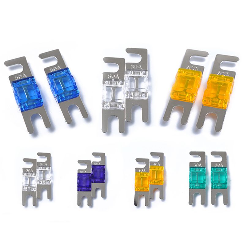 5 Pack Mini ANL Fuses 30 Amp 40Amp 60Amp 80 Amp 100 Amp (30/40/60/80/100 Amp Combine)