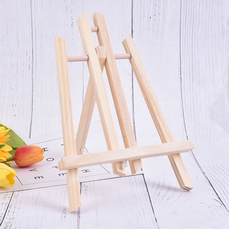 30cm bokbord trä staffli målning hantverk trä stativ för konst leveranser