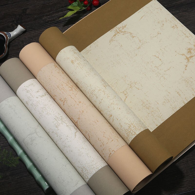 Retro Briefhoofden Chinese Kalligrafie Schilderij Xuan Papier 10Pcs Batik Half Rijp Rijstpapier Borstel Pen Speciale Kalligrafie Papier