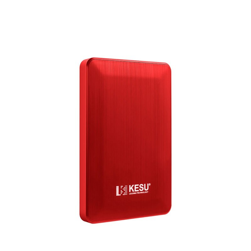 Disque dur externe HDD usb 3.0 de 2.5 pouces, avec capacité de 320 go/500 go/1 to, pour ordinateur de bureau, ordinateur portable, MacBook: Red / 120 Go