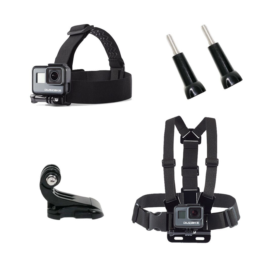 Soporte para cinturón de pecho para Gopro Hero 5, conjunto de accesorios, arnés de correa para la cabeza para Eken J, montaje para Go pro, Kit para Cámara de Acción